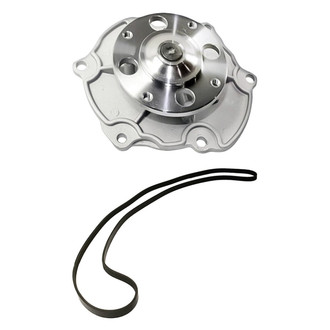 Replacement - Engine Coolant Water Pump and Drive Belt Kit