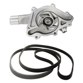 Replacement - Engine Coolant Water Pump and Drive Belt Kit
