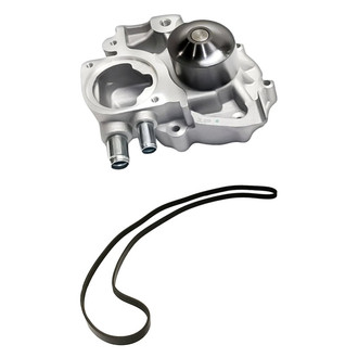Replacement - Engine Coolant Water Pump and Drive Belt Kit