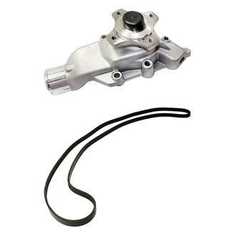 Replacement - Engine Coolant Water Pump and Drive Belt Kit