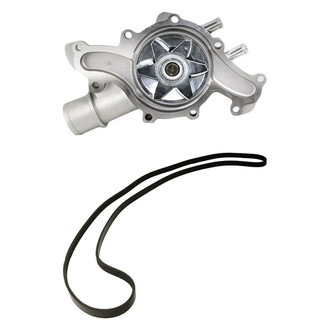 Replacement - Engine Coolant Water Pump and Drive Belt Kit