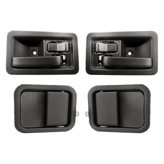 Replacement - 4-Piece (Front Driver and Passenger Side Exterior Door Handle, Front Driver and Passenger Side Interior Door Handle) (Standard Line)