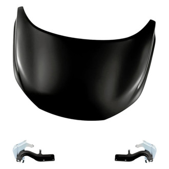 Replacement - 3-Piece (Hood Panel, Driver and Passenger Side Hood Hinge) (Standard Line)