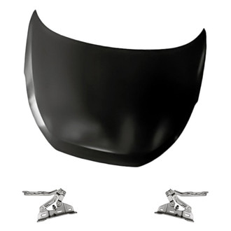 Replacement - 3-Piece (Hood Panel, Driver and Passenger Side Hood Hinge) (Standard Line)