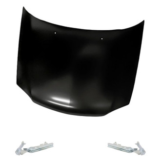 Replacement - 3-Piece (Hood Panel, Driver and Passenger Side Hood Hinge) (Standard Line)