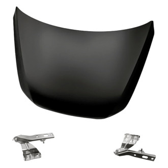 Replacement - 3-Piece (Hood Panel, Driver and Passenger Side Hood Hinge) (Standard Line)