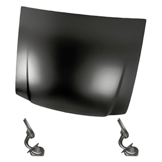Replacement - 3-Piece (Hood Panel, Driver and Passenger Side Hood Hinge) (Standard Line)