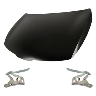 Replacement - 3-Piece (Hood Panel, Driver and Passenger Side Hood Hinge) (Standard Line)