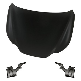 Replacement - 3-Piece (Hood Panel, Driver and Passenger Side Hood Hinge) (Standard Line)
