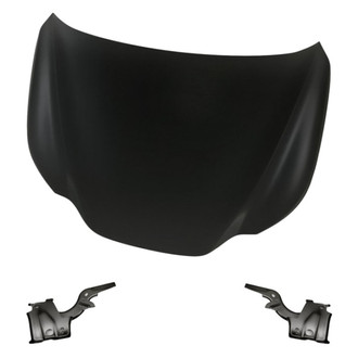 Replacement - 3-Piece (Hood Panel, Driver and Passenger Side Hood Hinge) (Standard Line)