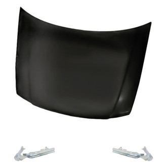 Replacement - 3-Piece (Hood Panel, Driver and Passenger Side Hood Hinge) (Standard Line)