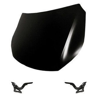 Replacement - 3-Piece (Hood Panel, Driver and Passenger Side Hood Hinge) (Standard Line)