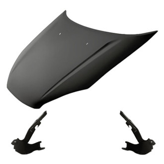 Replacement - 3-Piece (Hood Panel, Driver and Passenger Side Hood Hinge) (Standard Line)