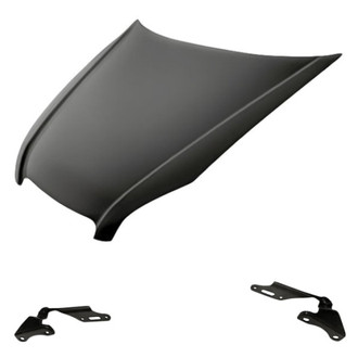 Replacement - 3-Piece (Hood Panel, Driver and Passenger Side Hood Hinge) (Standard Line)