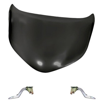 Replacement - 3-Piece (Hood Panel, Driver and Passenger Side Hood Hinge) (Standard Line)