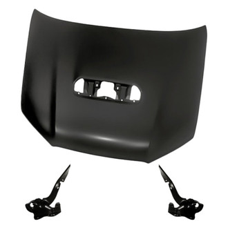 Replacement - 3-Piece (Hood Panel, Driver and Passenger Side Hood Hinge) (Standard Line)