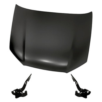 Replacement - 3-Piece (Hood Panel, Driver and Passenger Side Hood Hinge) (Standard Line)