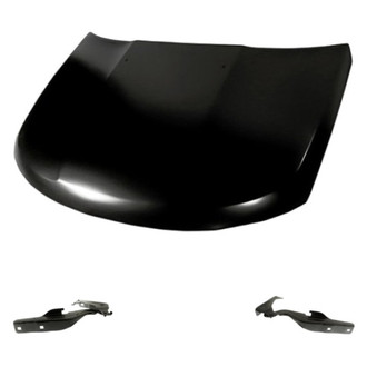 Replacement - 3-Piece (Hood Panel, Driver and Passenger Side Hood Hinge) (Standard Line)