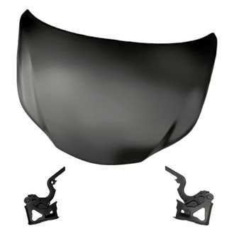 Replacement - 3-Piece (Hood Panel, Driver and Passenger Side Hood Hinge) (Standard Line)