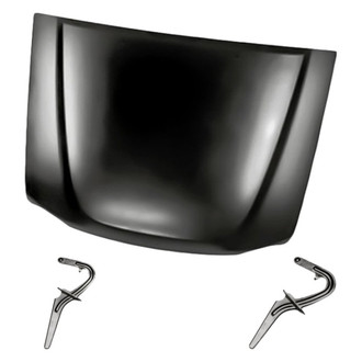 Replacement - 3-Piece (Hood Panel, Driver and Passenger Side Hood Hinge) (Standard Line)
