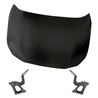 Replacement - 3-Piece (Hood Panel, Driver and Passenger Side Hood Hinge) (Standard Line)
