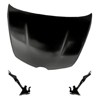 Replacement - 3-Piece (Hood Panel, Driver and Passenger Side Hood Hinge) (Standard Line)