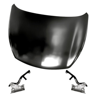 Replacement - 3-Piece (Hood Panel, Driver and Passenger Side Hood Hinge) (Standard Line)