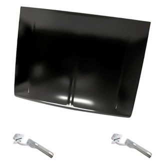 Replacement - 3-Piece (Hood Panel, Driver and Passenger Side Hood Hinge) (Standard Line)