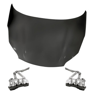Replacement - 3-Piece (Hood Panel, Driver and Passenger Side Hood Hinge) (Standard Line)