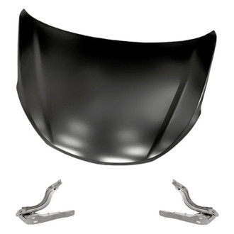 Replacement - 3-Piece (Hood Panel, Driver and Passenger Side Hood Hinge) (Standard Line)