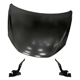 Replacement - 3-Piece (Hood Panel, Driver and Passenger Side Hood Hinge) (Standard Line)
