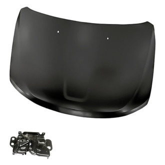 Replacement - 2-Piece (Hood Panel, Hood Latch)