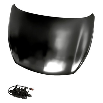 Replacement - 2-Piece (Hood Panel, Hood Latch) (Standard Line)