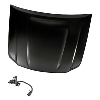 Replacement - 2-Piece (Hood Panel, Hood Latch) (Standard Line)