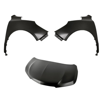 Replacement - 3-Piece (Hood Panel, Front Driver and Passenger Side Fender) (Standard Line)