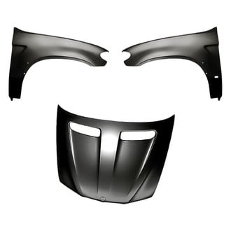 Replacement - 3-Piece (Hood Panel, Front Driver and Passenger Side Fender) (Standard Line)
