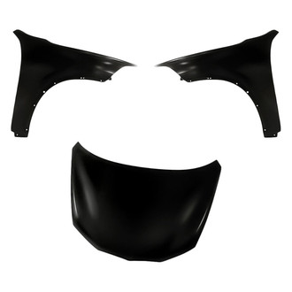 Replacement BNDL-202919 - 3-Piece (Hood Panel, Front Driver and Passenger Side Fender) (CAPA Certified)