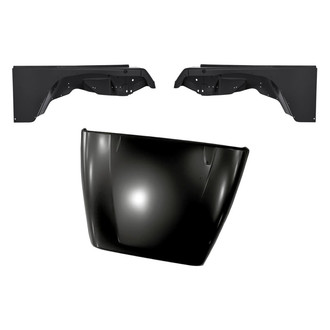 Replacement - 3-Piece (Hood Panel, Front Driver and Passenger Side Fender) (Standard Line)