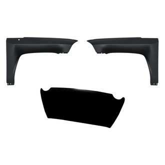 Replacement - 3-Piece (Hood Panel, Front Driver and Passenger Side Fender) (CAPA Certified)