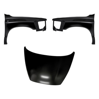 Replacement - 3-Piece (Hood Panel, Front Driver and Passenger Side Fender) (CAPA Certified)