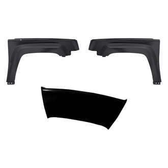 Replacement - 3-Piece (Hood Panel, Front Driver and Passenger Side Fender) (Standard Line)