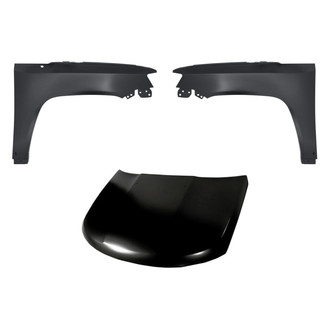 Replacement - 3-Piece (Hood Panel, Front Driver and Passenger Side Fender) (CAPA Certified)