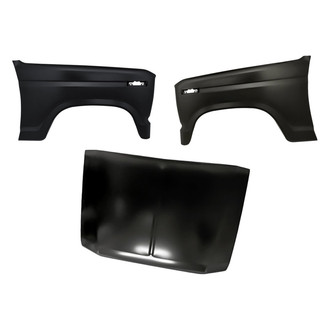 Replacement - 3-Piece (Hood Panel, Front Driver and Passenger Side Fender) (Standard Line)