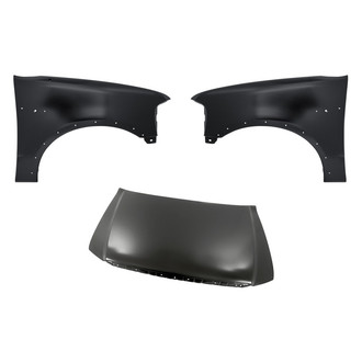 Replacement - 3-Piece (Hood Panel, Front Driver and Passenger Side Fender) (Standard Line)
