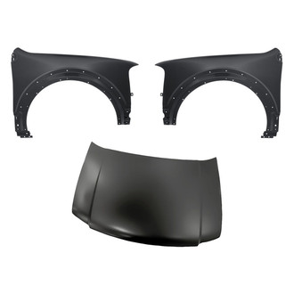 Replacement - 3-Piece (Hood Panel, Front Driver and Passenger Side Fender) (Standard Line)