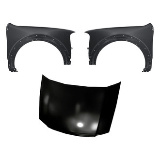 Replacement - 3-Piece (Hood Panel, Front Driver and Passenger Side Fender) (Standard Line)