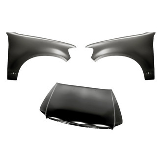 Replacement - 3-Piece (Hood Panel, Front Driver and Passenger Side Fender) (Standard Line)