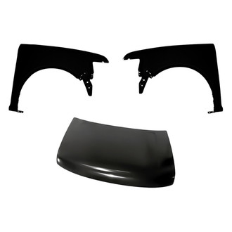Replacement - 3-Piece (Hood Panel, Front Driver and Passenger Side Fender) (CAPA Certified)