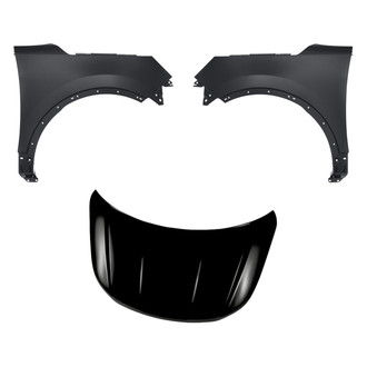 Replacement - 3-Piece (Hood Panel, Front Driver and Passenger Side Fender) (Standard Line)