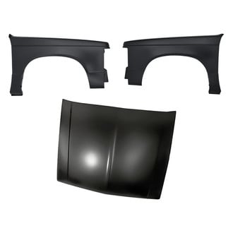 Replacement - 3-Piece (Hood Panel, Front Driver and Passenger Side Fender) (Standard Line)